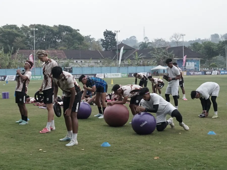 Latihan di hari Kemerdekaan Indonesia ke 81